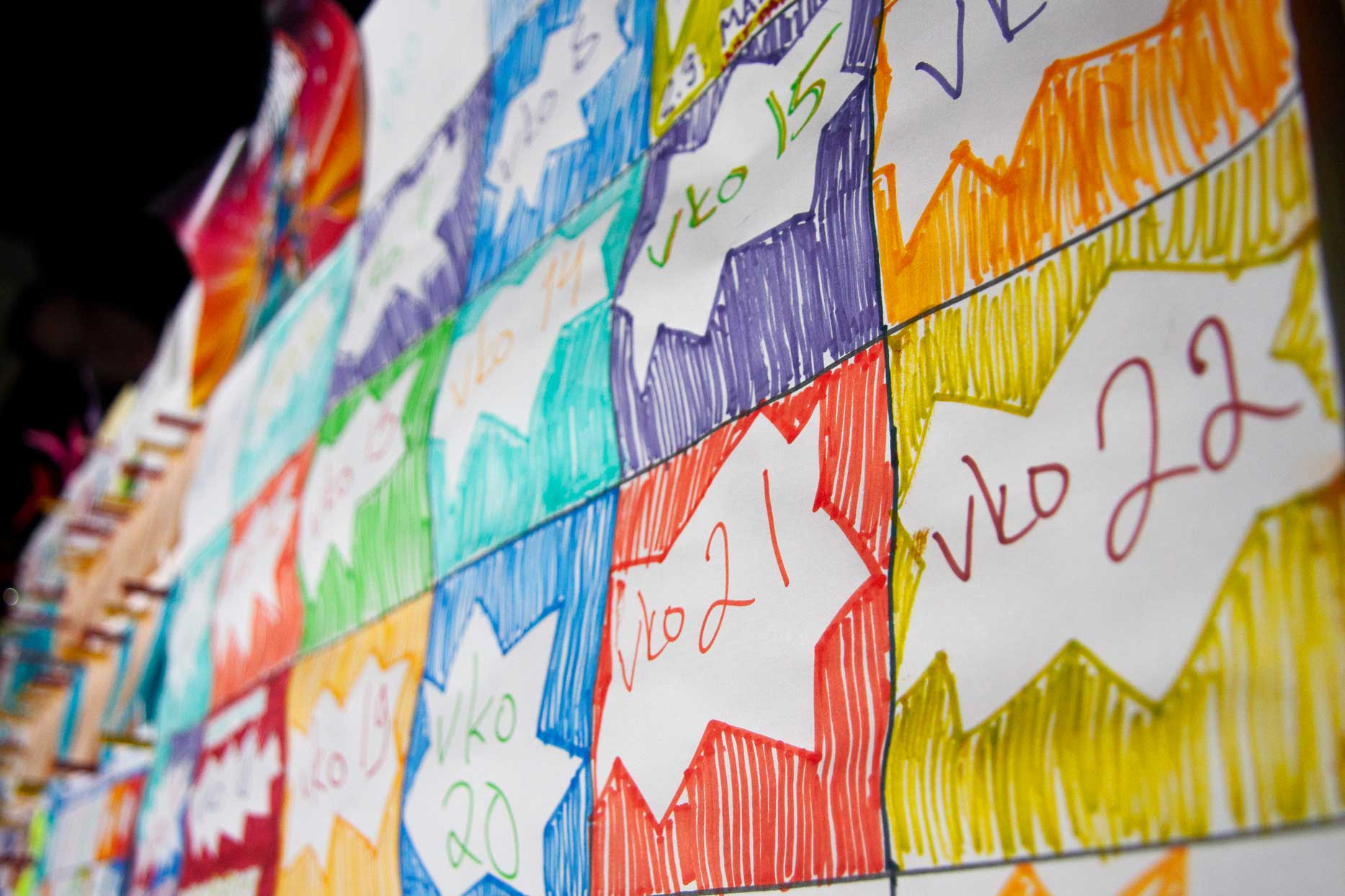 Streak wall